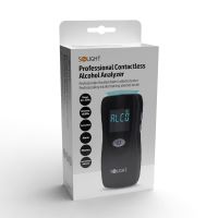 Solight profesionální bezkontaktní alkohol tester, Fuel Cell, 0,0 - 5,0‰ BAC,citlivos (10) (10)