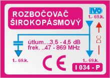 IVO hybridní rozbočovač I034-X (1)