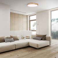 Solight LED osvětlení s dálkovým ovladačem Solid Oak, 48W, 3360lm, 39cm, změna chromat (1) (1)
