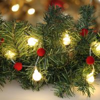 Solight LED vánoční řetízek červená-bílá, 20x LED, 1,5m, 2xAA - 1V292_3 (2)