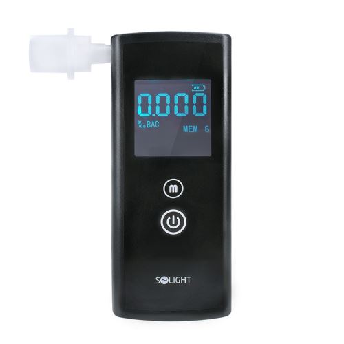 Solight alkohol tester, 0,0 - 3,0‰ BAC, přesnost 0,1‰ - 1T04A_1