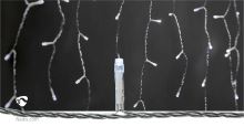 LED venkovní vánoční řetěz - závěs - rampouchy 180 LED, 7 funkcí, časovač, IP44, stud (13) (13)