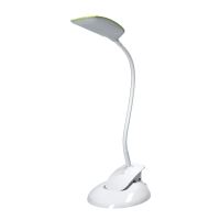 Solight LED stmívatelná lampička 2v1, podstavec i klip, 5W 4000K, 3 barevné kryty - WO (4) (4)