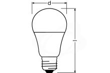 LED žárovka Osram E27 10W 4000K 230V A60 (2)