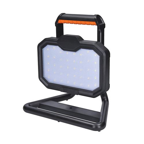 Solight LED reflektor 20W, přenosný, nabíjecí, 2000lm, oranžovo-černý - WM-20W-RE_1