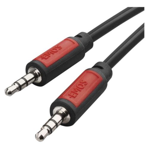 JACK kabel 3,5mm stereo, vidlice - 3,5mm vidlice 1,5m   SM5001_1