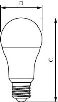 LED žárovka Philips, E27, 13W/100W, A60, 6500K    P169258_2 (1)