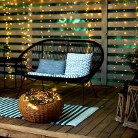 Solight LED vánoční řetěz, 3m, 20 LED, 3 x AA, teplé bílé světlo, zelený kabel - 1V50- (1) (1)