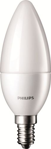 LED žárovka Philips E14 5W 2700K 230V B35 FR   P312500LEDž.PH.E14 svíč.40W/2700K/5W mat.