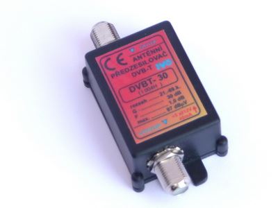Zesilovač pro DVB-T2 21-69.k.30dB  DVB-30X (5759)