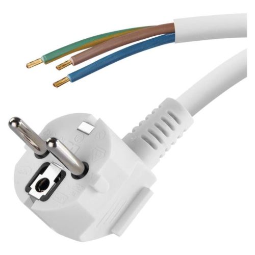 Kabel flexo 3x0,75mm 3m bílá   S14373_1