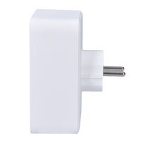 Solight rozbočka 1x 16A + 2x 2,5A, 2xUSB A+C rychlonabíječka 20W PD, bílá, vypínač - P (4) (4)