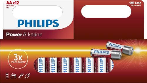 Baterie Philips LR6P12W/10 Power Alkalická AA 12ks_1