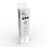 Solight přepěťová ochrana, 150J, 5 zásuvek, 3m, bílá - PO57_3 (2)