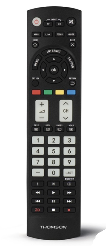 Thomson ROC1128PAN, univerzální dálkový ovladač pro TV Panasonic