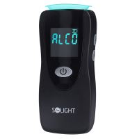 Solight profesionální bezkontaktní alkohol tester, Fuel Cell, 0,0 - 5,0‰ BAC,citlivost (4) (4)