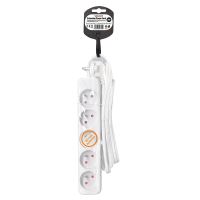 Solight prodlužovací přívod, 5 zásuvek, bílý, 5m - PP43_4 (3)