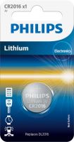 Baterie Philips CR2016/01B Lithiová 3.0V knoflíková 1ks