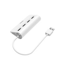 USB 2.0 Hub 1:4, napájení USB, bílý, 480 Mbit/s, HAMA H200120 (3)
