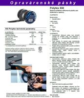 Samovulkanizační silionová páska opravárenská 25/3  POLYTEX 550 (1)