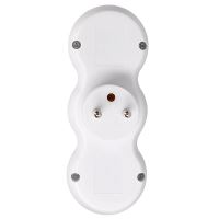 Solight rozbočka s USB A+C rychlonabíječkou 20W PD, 2 x 10A, bílá - P100-PD20_3 (2)