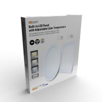 Solight LED mini panel CCT, podhledový, 18W, 1530lm, 3000K, 4000K, 6000K, čtvercový -  (6) (6)