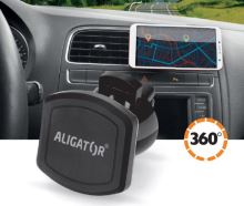 Držák ALIGATOR HA09, magnet., do vent.mřížky auta., univerzální, 360°_4 (3)
