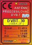 Zesilovač pro DVB-T2 21-69.k.30dB  DVB-30X (5760)