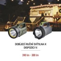 LED nabíjecí svítilna P2311, 300 lm, 2400 mAh_4 (3)