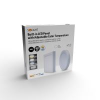 Solight LED mini panel CCT, přisazený, 12W, 900lm, 3000K, 4000K, 6000K, kulatý - WD170_8 (7)