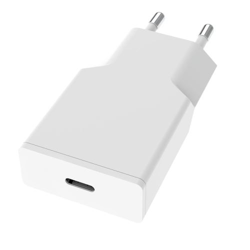 nab.230V/5V  1xUSB-Cz. 20W bílá  _1