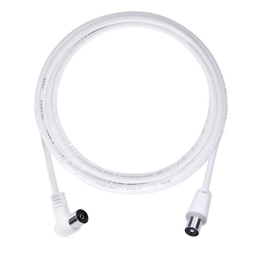 Solight anténní koaxiální kabel, kombinované konektory, 5m, sáček - SSN1205E_1