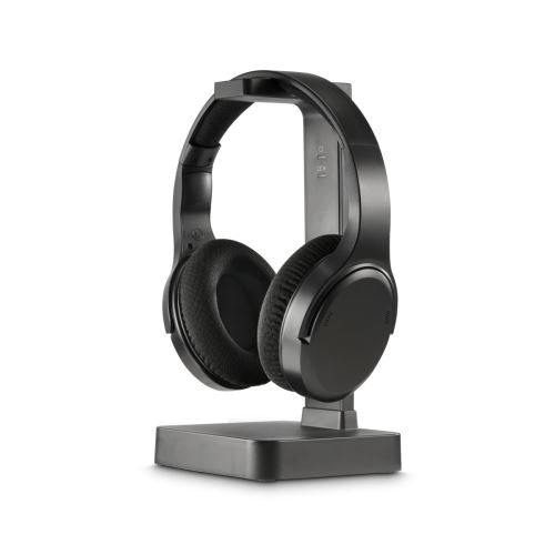 Bezdrátová TV sluchátka HAMA, nabíjecí základna s 2,4 GHz vysílačem, Bluetooth H221848
