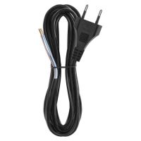 Kabel flexo 2 x 0,75mm, černá, 3m plochá, bal.  S19273_3 (2)