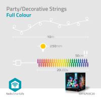 SmartLife dekorativní LED Wi-Fi žárovky D50 RGB 20 LED, IP65,   WIFILP03C20_3 (2)