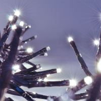 Solight LED venkovní vánoční řetěz s dálkový ovládáním - Cluster, 576 LED, 8 funkcí, č (7) (7)