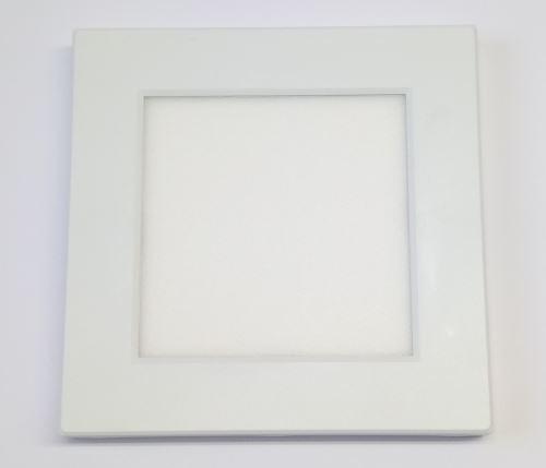 Svítidlo LED přisazené, 18W, 1620lm, 3000-6000K, čtvercové, bílé
