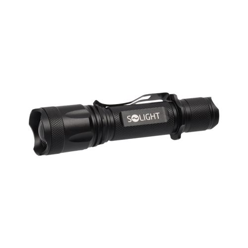 Solight LED nabíjecí svítilna, 600lm, Cree XM-L2 T6, zoom, Li-Ion - WN22_1
