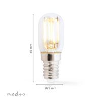 LED žárovka NEDIS E14 T22 1,5W/15W 1800K pro lednice  LBCRFE14T22_6 (5)