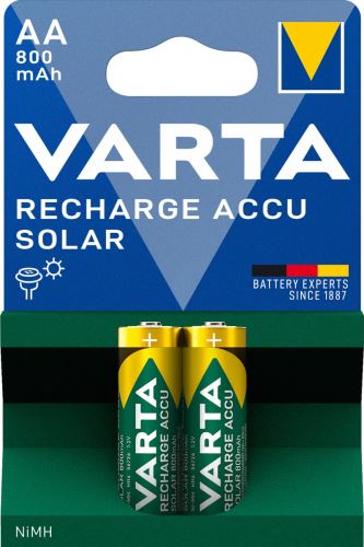 Baterie Varta SOLAR ACCU 800 mA, R06/AA  BV56736VARTA  akuR06 0,8Ah B2 SOLAR_1
