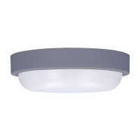 Solight LED venkovní osvětlení kulaté, 13W, 910lm, 4000K, IP54, 17cm, šedá barva - WO7 (4) (4)