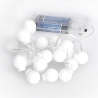 Solight LED vánoční řetěz barevné koule, 20x LED, 2m, 2x AA - 1V273_5 (4)