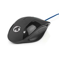 Gaming Mouse GMWD110BK kabelové | 1200 / 2400 / 4800 / 7200 dpi | Nastavitelné DPI | Počet tlačítek: 6 | Programovatelná tlačítka | Pro praváky | 1.50 m | Bez Osvětlení (5)