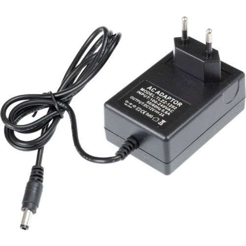 LED zdroj 12V 24W 2A zásuvkový, černý  TLZZ-12V-24W