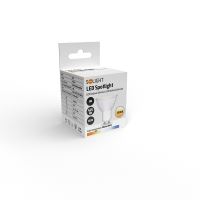 Solight LED žárovka, bodová , 5W, GU10, 3000K, 425lm, bílá - WZ316A-1_2 (1)