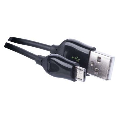 Kabel USB2.0 A konektor - micro B konektor (vidlice - vidlice), 1m  SM7004B_1
