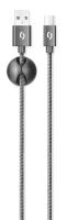 Datový kabel ALIGATOR PREMIUM 2A, USB-C, 1m, černý_2 (1)