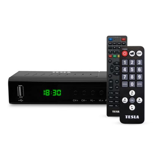 SET TOP BOX TESLA TE-323 Senior - DVB-T2 (H.265/HEVC)