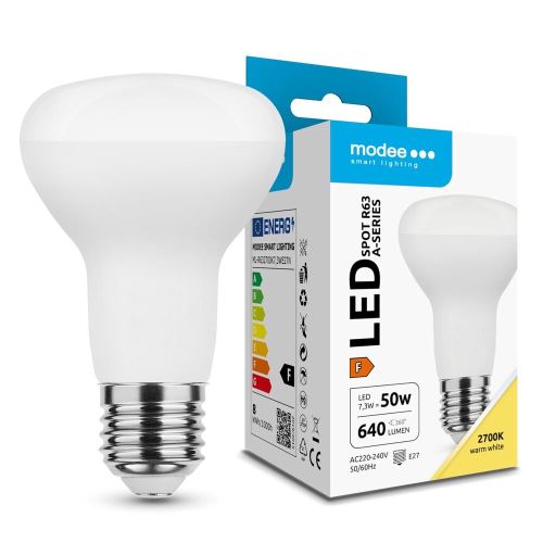 Technik LED žárovka E27 R63 7,3W/50W 2700K 640lm  ML-R632700K7,3WE27N