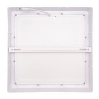 Solight LED mini panel CCT, přisazený, 24W, 1800lm, 3000K, 4000K, 6000K, čtvercový - W (5) (5)